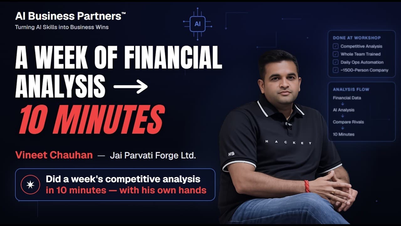 Vineet Chauhan testimonial