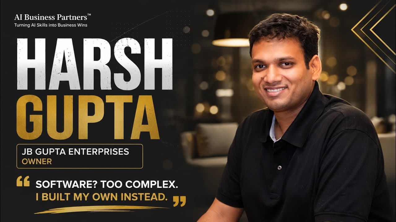 Harsh Gupta testimonial