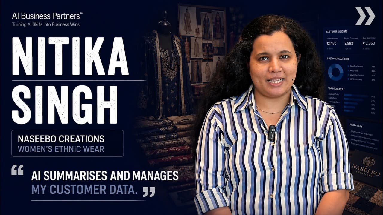 Nitika Singh testimonial