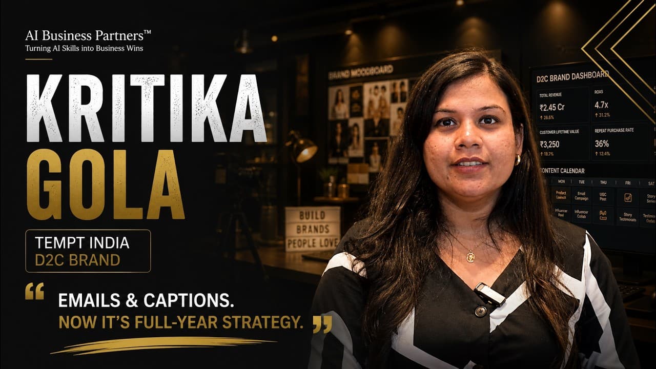 Kritika Gola testimonial
