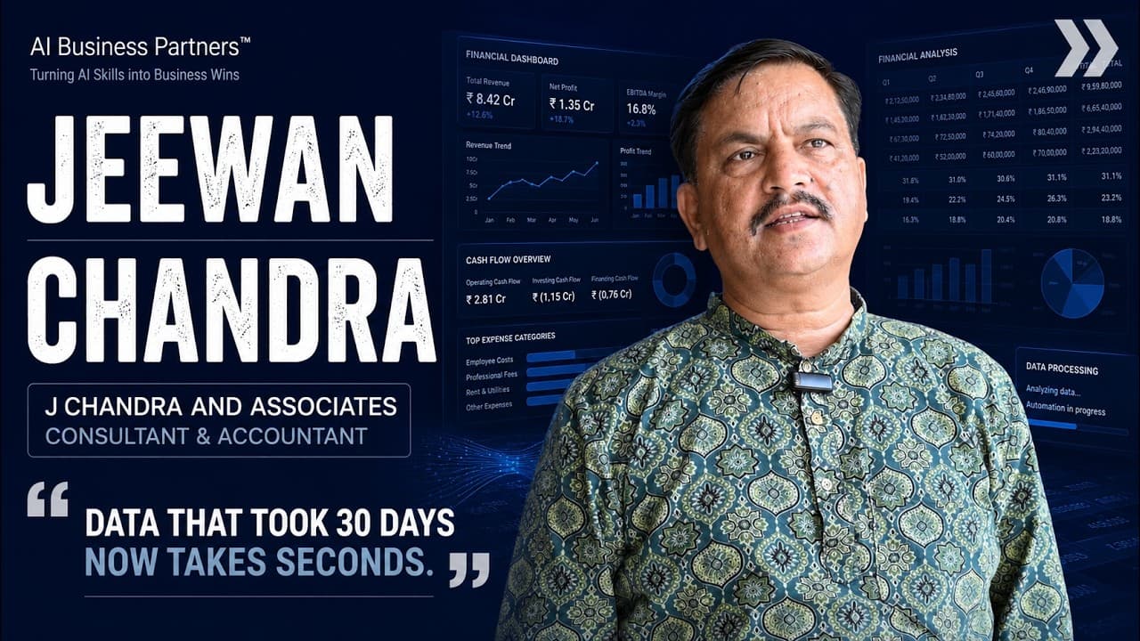 Jeewan Chandra testimonial
