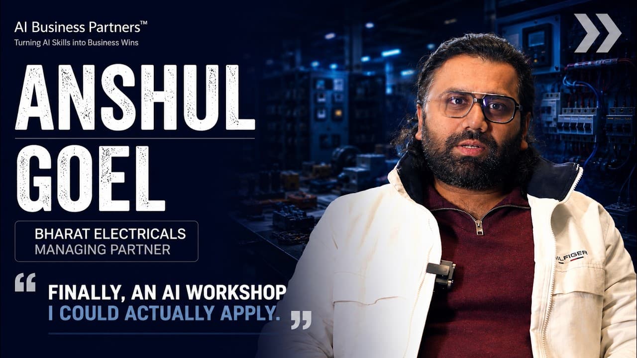 Anshul Goel testimonial