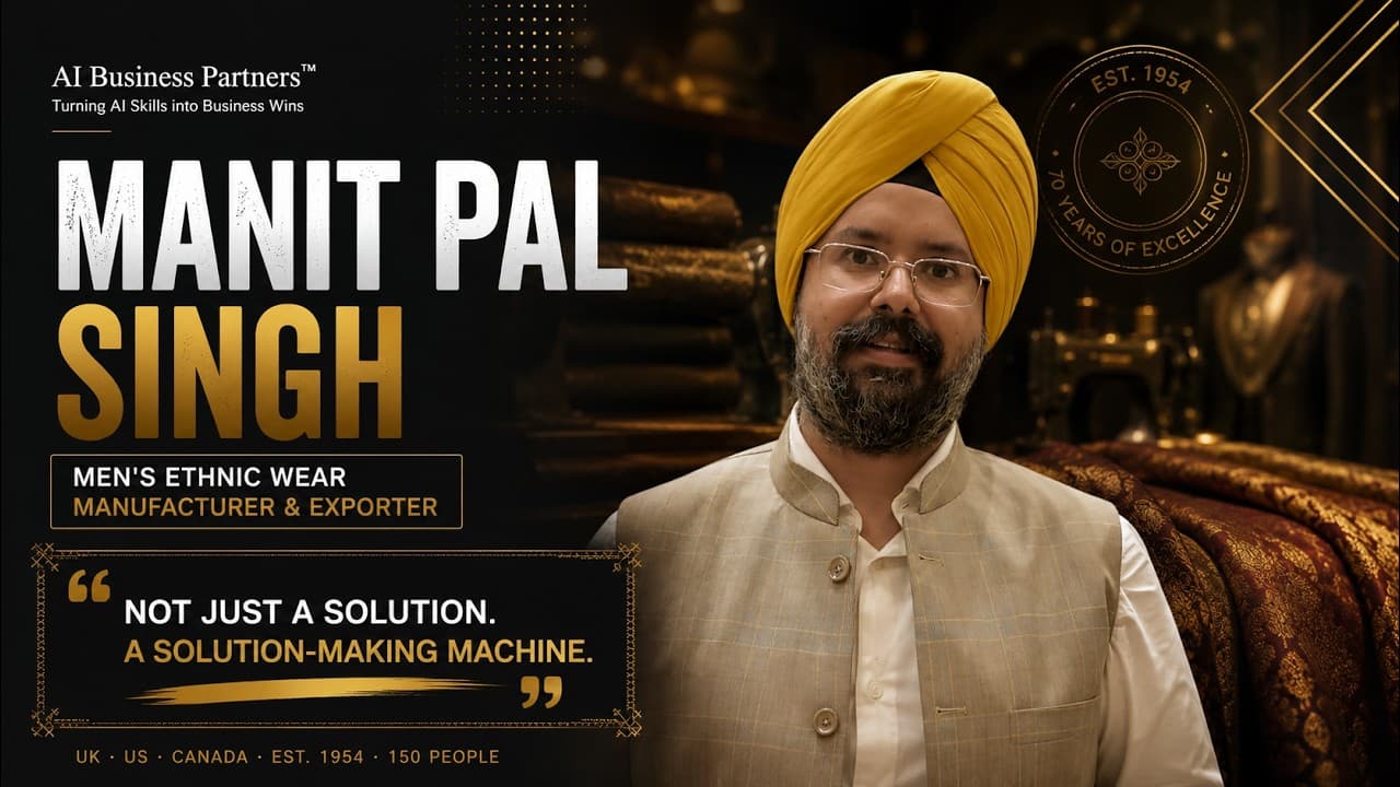 Manitpal Singh testimonial
