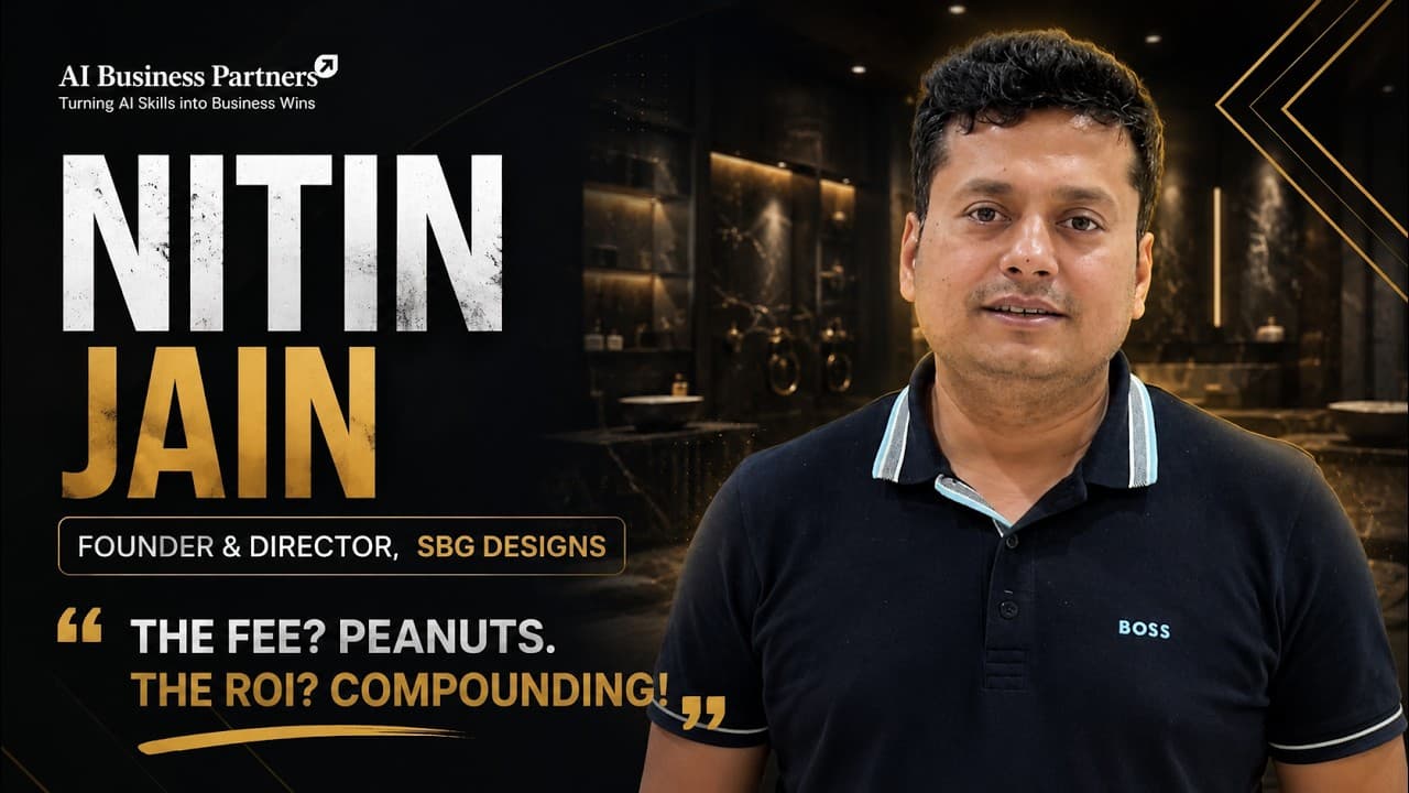 Nitin Jain testimonial