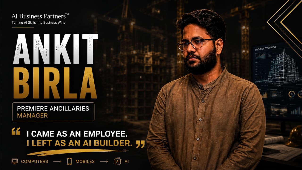 Ankit Birla testimonial