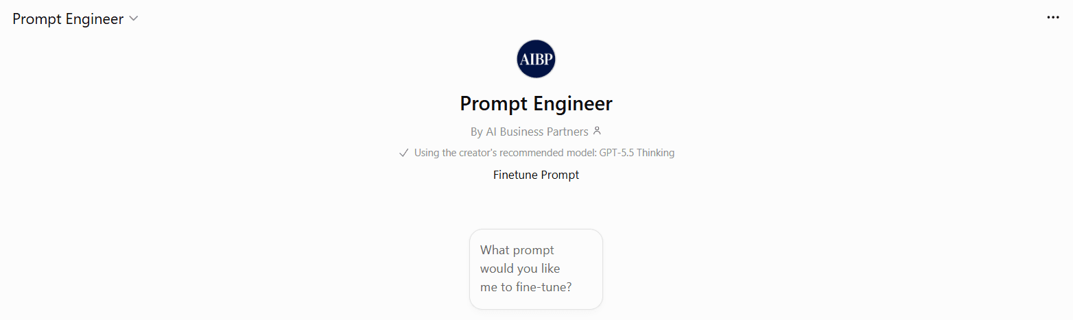Where Did My Prompt Engineer Go? How to Pin Custom GPTs Back in ChatGPT